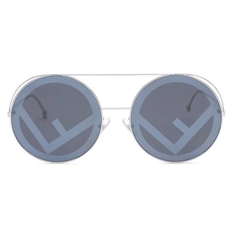 fendi round logo sunglasses|Fendi sunglasses oversized.